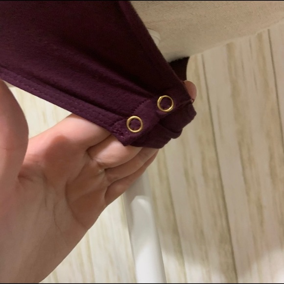 Sold out L see new listing for M&S NWT Sam Edelman Prune sleeve bodysuits - Picture 7 of 7